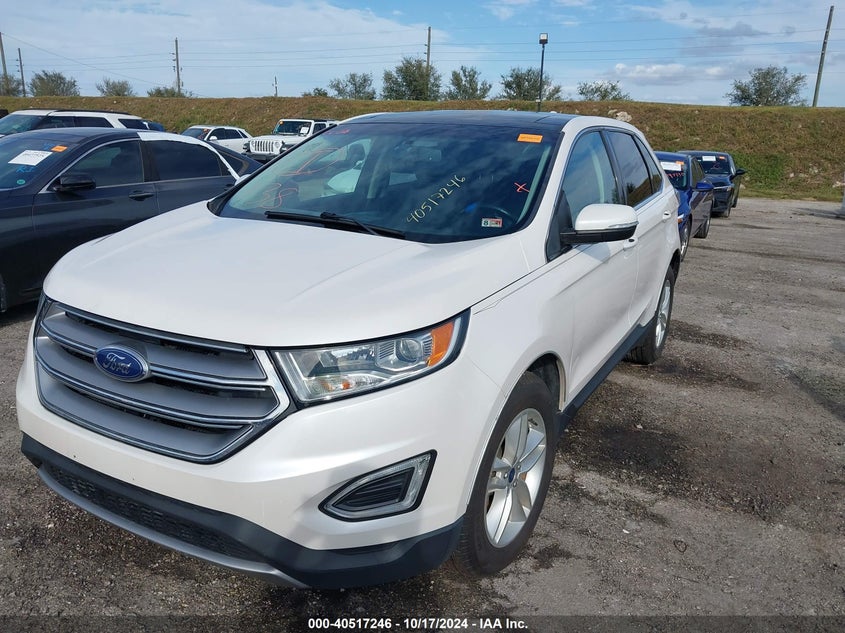 VIN 2FMPK4J98HBB33821 2017 FORD EDGE SEL
