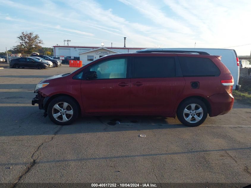 5TDKK3DC4CS206139 2012 Toyota Sienna Le V6 8 Passenger