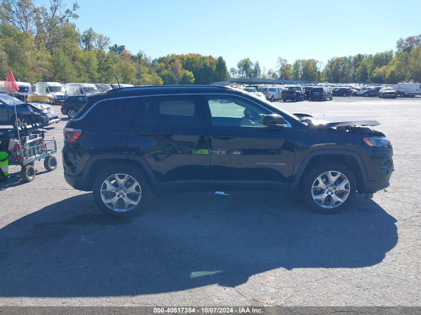 3C4NJDCB2NT126457 2022 Jeep Compass Limited 4X4