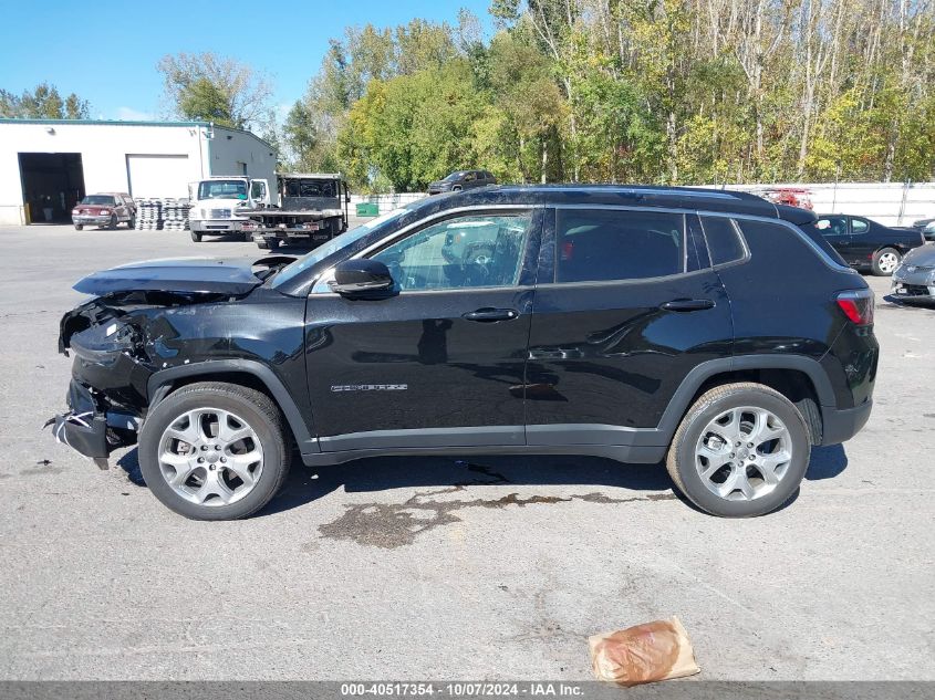 3C4NJDCB2NT126457 2022 Jeep Compass Limited 4X4