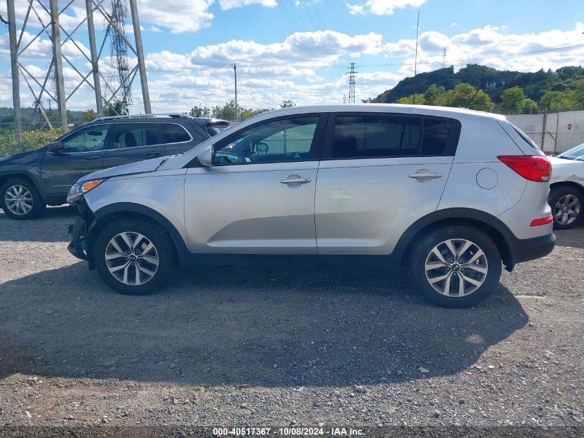 2016 Kia Sportage Lx VIN: KNDPBCAC4G7856003 Lot: 40517367