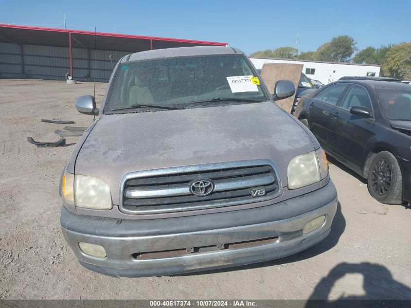 2000 Toyota Tundra Access Cab/Access Cab Sr5 VIN: 5TBBT4413YS112559 Lot: 40517374