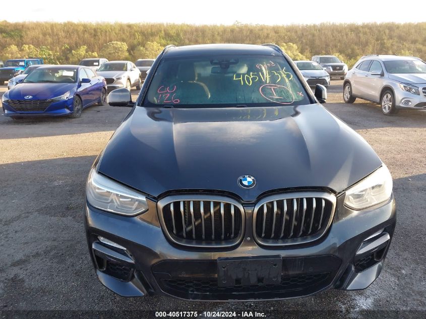 2019 BMW X3 M40I VIN: 5UXTS3C53K0Z06225 Lot: 40517375