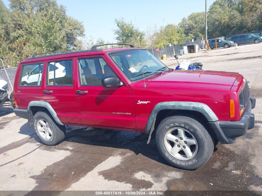 1998 Jeep Cherokee Classic/Sport VIN: 1J4FJ68S9WL253013 Lot: 40517419