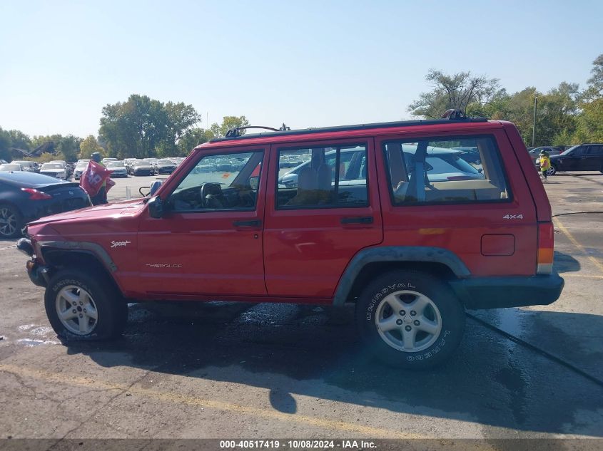 1998 Jeep Cherokee Classic/Sport VIN: 1J4FJ68S9WL253013 Lot: 40517419