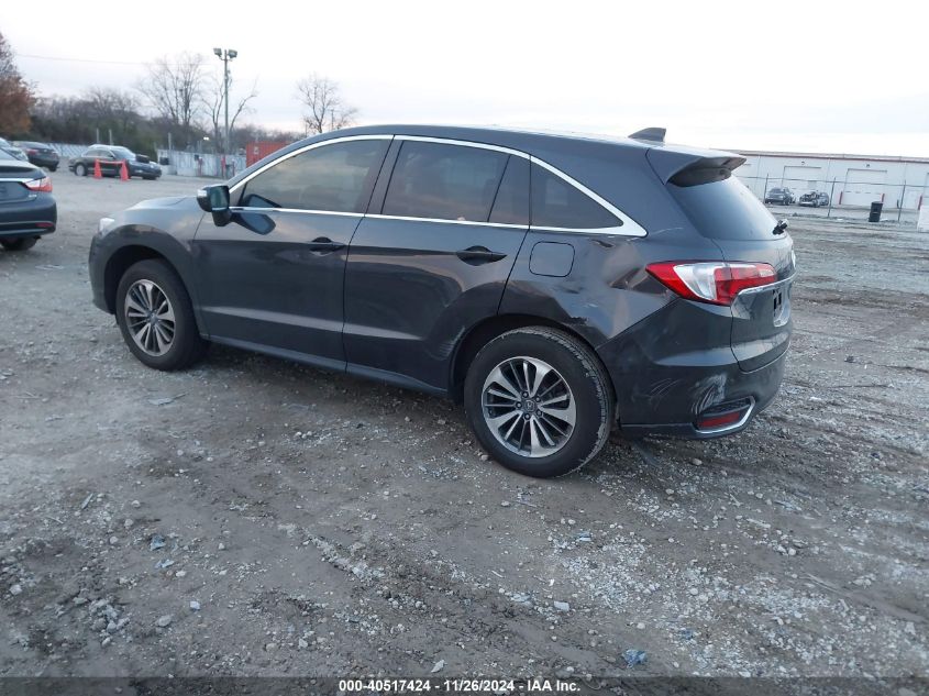 VIN 5J8TB3H71GL017068 2016 ACURA RDX no.3