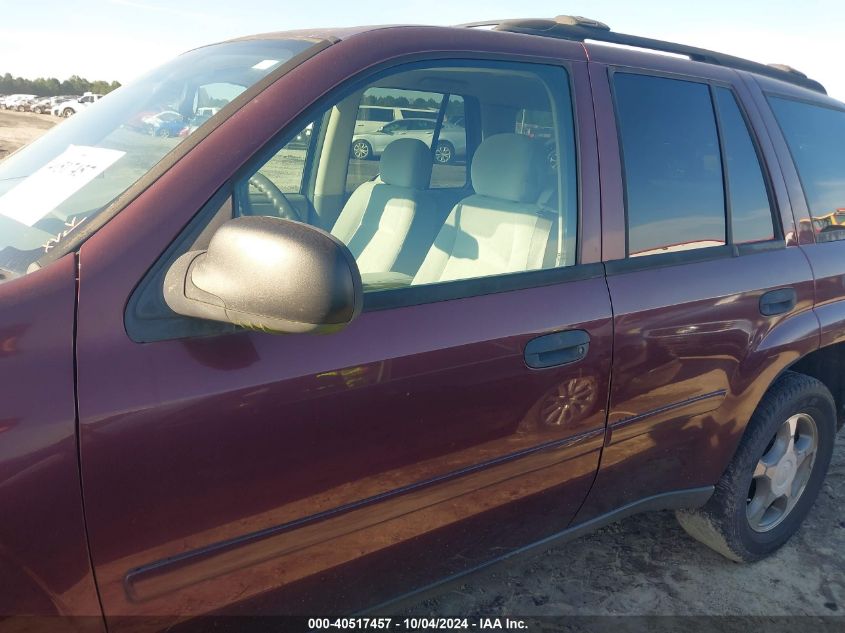 2007 Chevrolet Trailblazer Ls VIN: 1GNDS13S372190669 Lot: 40517457