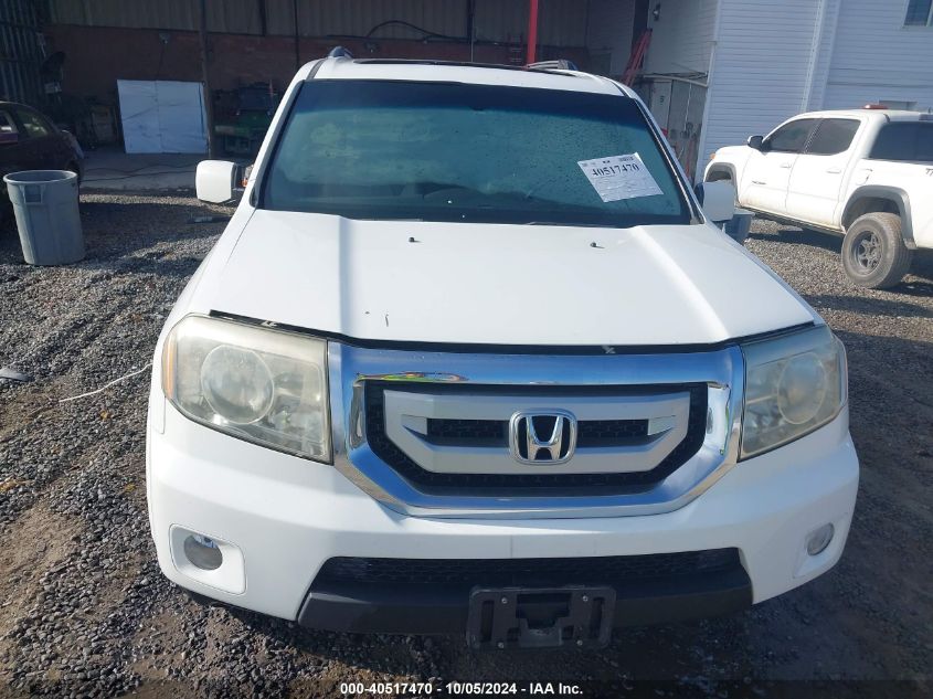 5FNYF3H51BB010107 2011 Honda Pilot Ex-L