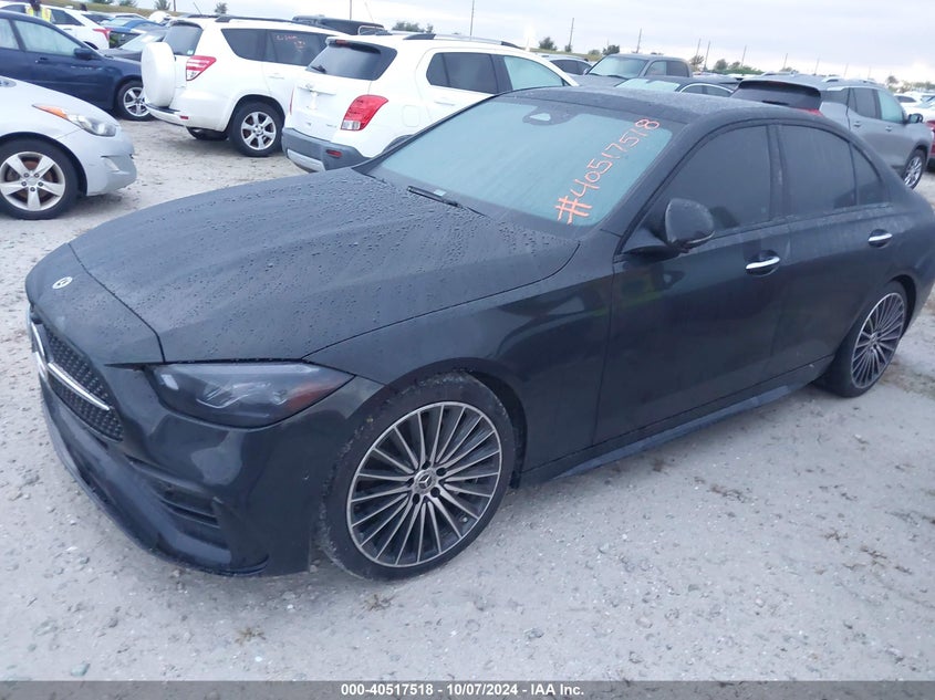 VIN W1KAF4GB0PR142880 2023 MERCEDES-BENZ C 300 SEDAN