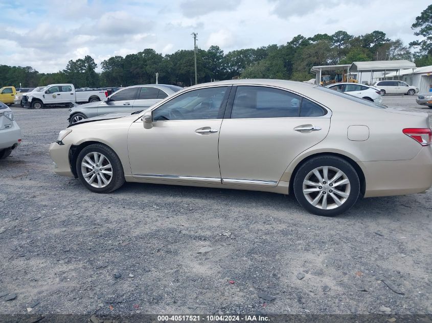 2011 Lexus Es 350 VIN: JTHBK1EG3B2466350 Lot: 40517521