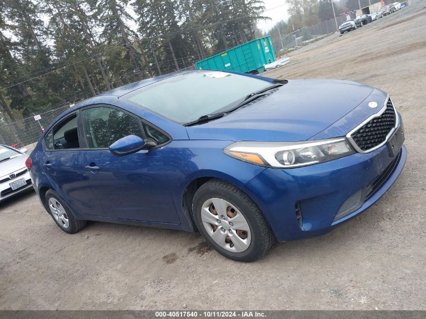 3KPFK4A70JE280289 2018 Kia Forte Lx