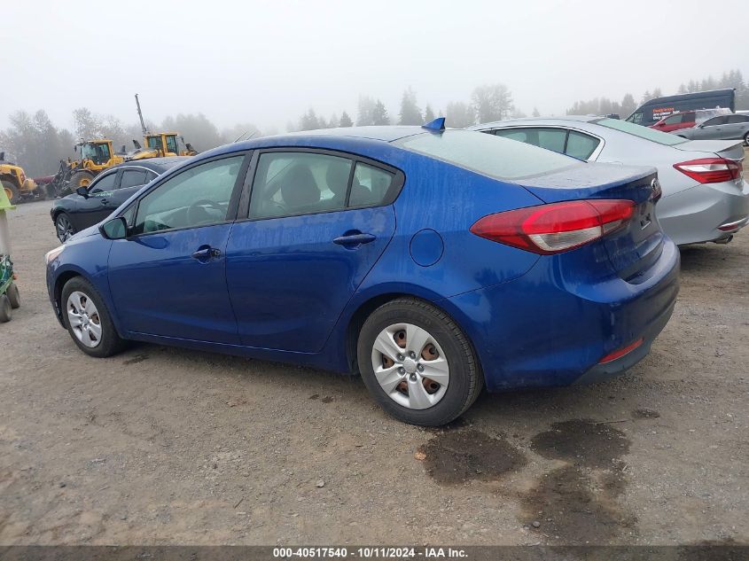 3KPFK4A70JE280289 2018 Kia Forte Lx