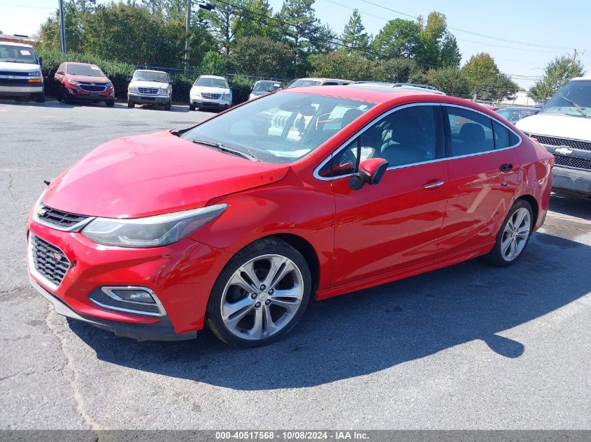 2016 Chevrolet Cruze Xlt VIN: 1G1BG5SM4G7262437 Lot: 40517568