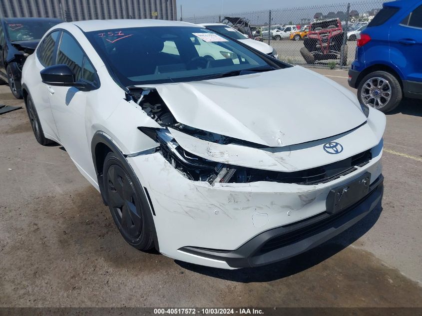 2024 Toyota Prius Le VIN: JTDACAAU5R3028455 Lot: 40517572