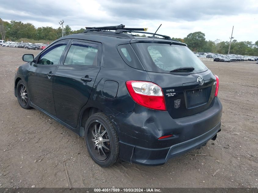 2T1KE40E79C011447 2009 Toyota Matrix S