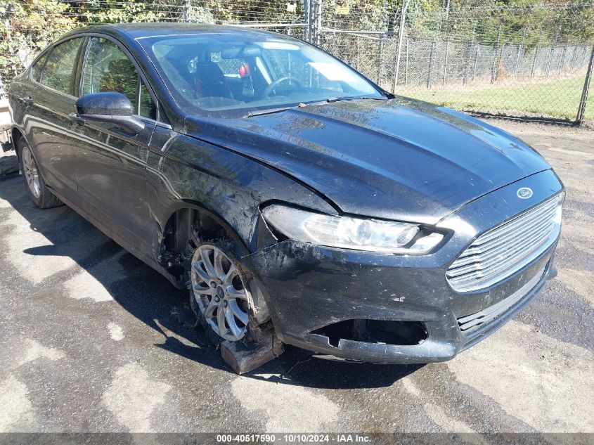 3FA6P0G72GR254267 2016 Ford Fusion S