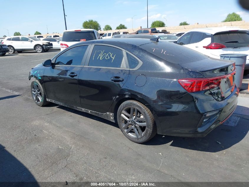 2021 Kia Forte Gt-Line VIN: 3KPF34AD2ME381132 Lot: 40517604