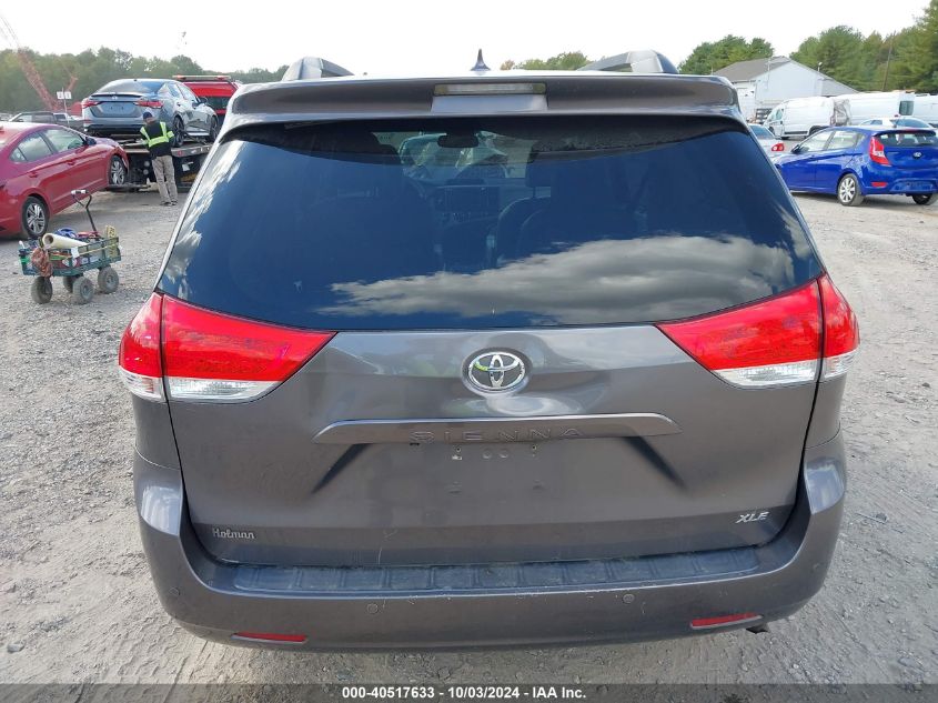 5TDYK3DC4CS194889 2012 Toyota Sienna Xle V6 8 Passenger