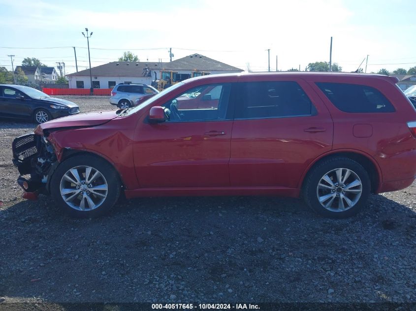 2012 Dodge Durango R/T VIN: 1C4SDJCT4CC205249 Lot: 40517645