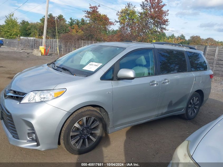 5TDDZ3DC7KS227408 2019 Toyota Sienna Xle 7 Passenger