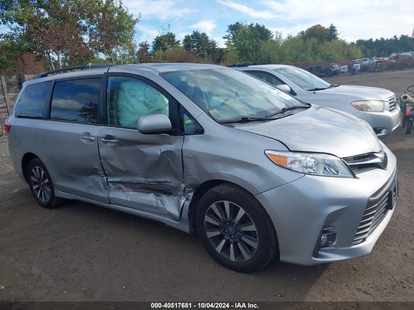 2019 Toyota Sienna Xle 7 Passenger VIN: 5TDDZ3DC7KS227408 Lot: 40517681