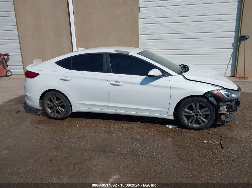 2018 HYUNDAI ELANTRA SEL - 5NPD84LF1JH285006