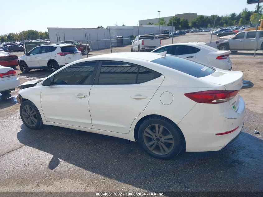 5NPD84LF1JH285006 2018 Hyundai Elantra Sel/Value/Limited