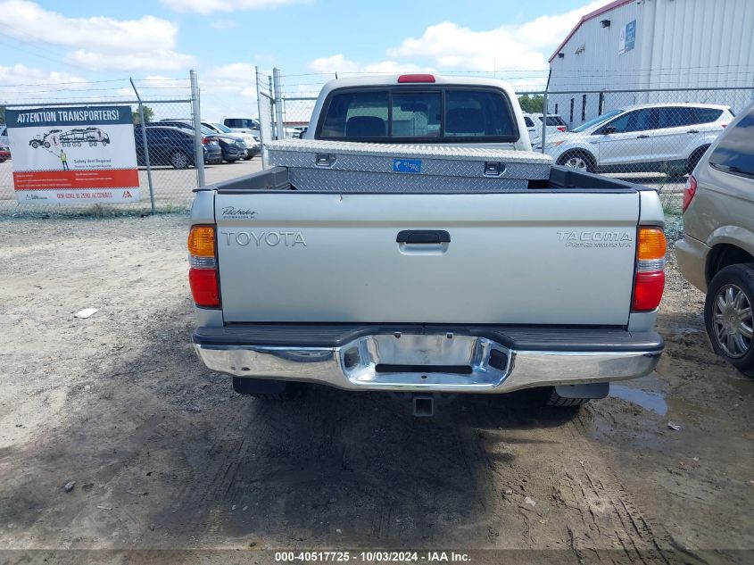 5TESN92N21Z770449 2001 Toyota Tacoma Prerunner V6