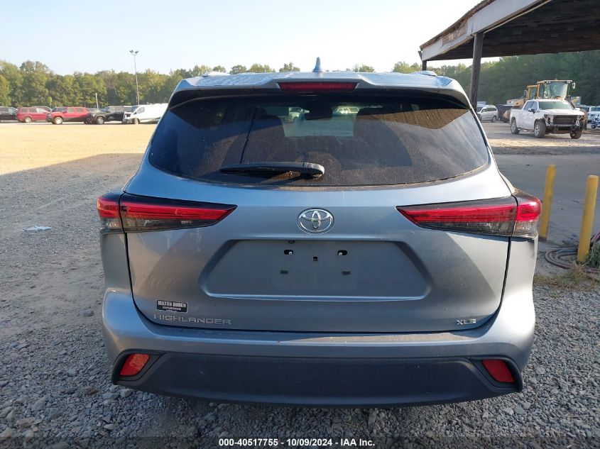 2022 TOYOTA HIGHLANDER XLE - 5TDGZRAH8NS121649