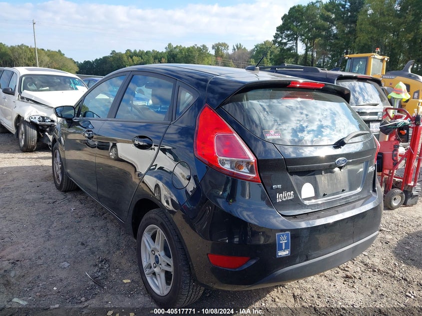 VIN 3FADP4EJ8KM145847 2019 FORD FIESTA SE