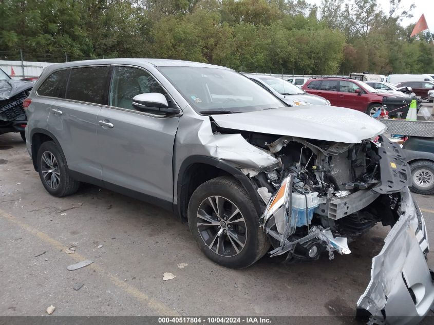 5TDBZRFH7KS995814 2019 TOYOTA HIGHLANDER - Image 1