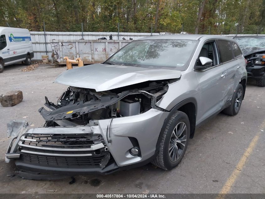 5TDBZRFH7KS995814 2019 TOYOTA HIGHLANDER - Image 2