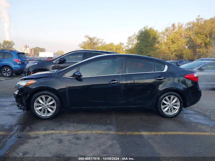 KNAFX4A8XE5121630 2014 Kia Forte Ex