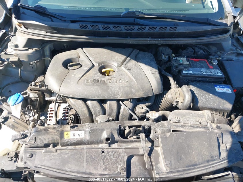 KMHDH4AE1EU086751 2014 Hyundai Elantra Se