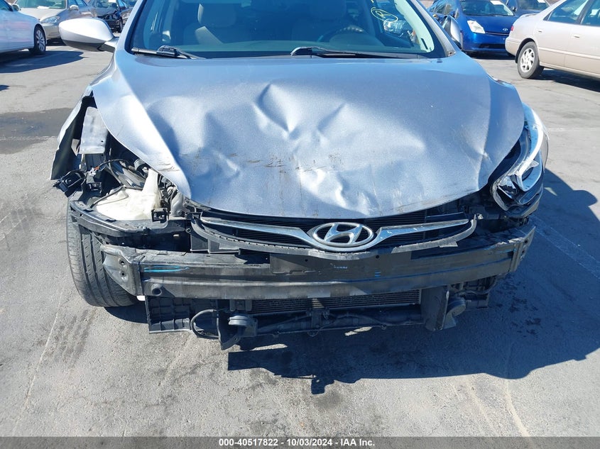 KMHDH4AE1EU086751 2014 Hyundai Elantra Se
