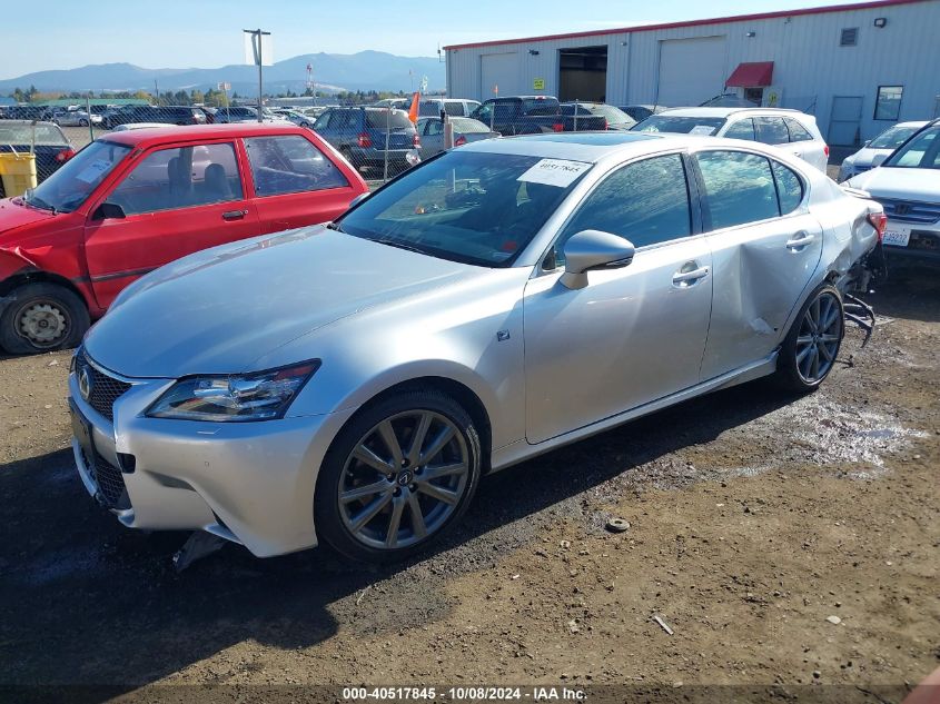 VIN JTHCE1BL3E5021171 2014 Lexus GS, 350 no.2