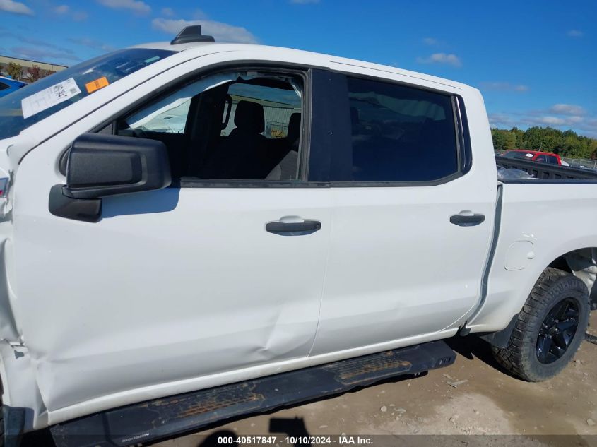 2022 Chevrolet Silverado 1500 4Wd Short Bed Custom Trail Boss VIN: 3GCUDCET2NG573303 Lot: 40517847