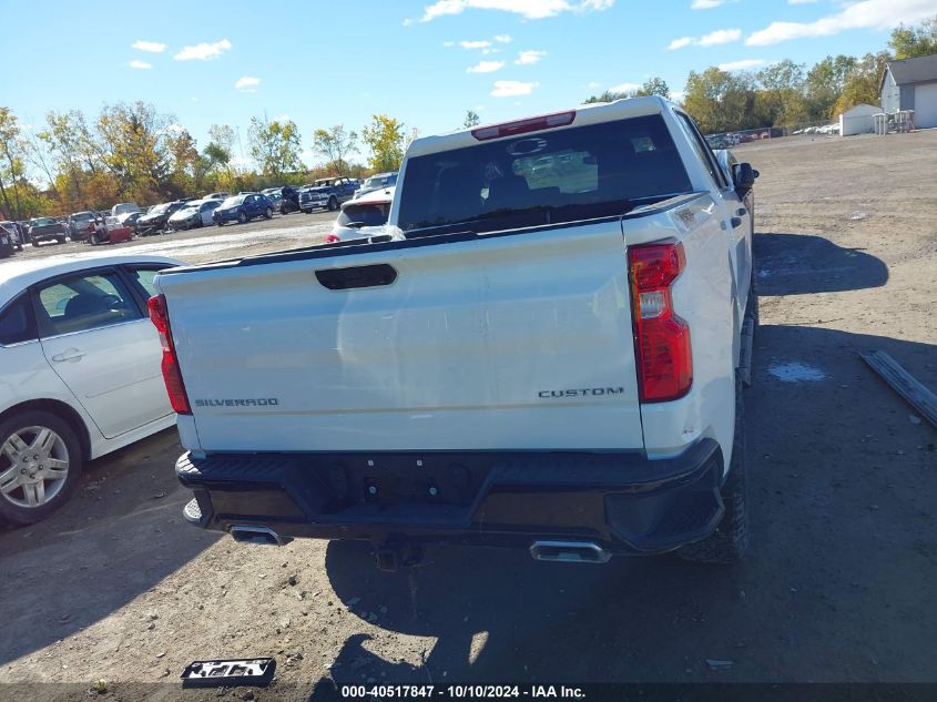 2022 Chevrolet Silverado 1500 4Wd Short Bed Custom Trail Boss VIN: 3GCUDCET2NG573303 Lot: 40517847