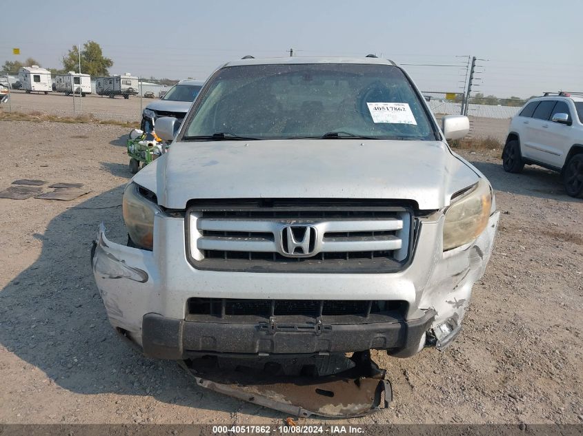 2007 Honda Pilot Ex-L VIN: 2HKYF18517H529848 Lot: 40517862