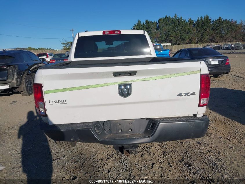 2022 Ram 1500 Classic Tradesman 4X4 6'4 Box VIN: 1C6RR7ST2NS245396 Lot: 40517877