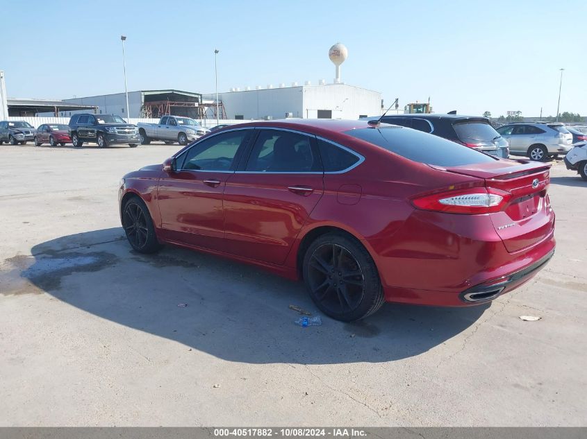 VIN 3FA6P0K9XGR327314 2016 Ford Fusion, Titanium no.3