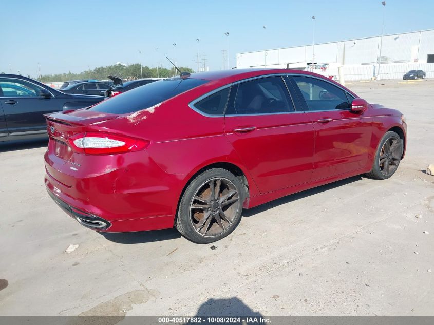 VIN 3FA6P0K9XGR327314 2016 Ford Fusion, Titanium no.4