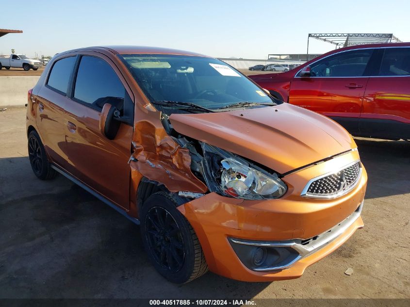 2017 Mitsubishi Mirage Es VIN: ML32A3HJ0HH010855 Lot: 40517885