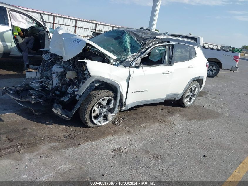 2018 Jeep Compass Limited 4X4 VIN: 3C4NJDCBXJT354717 Lot: 40517887