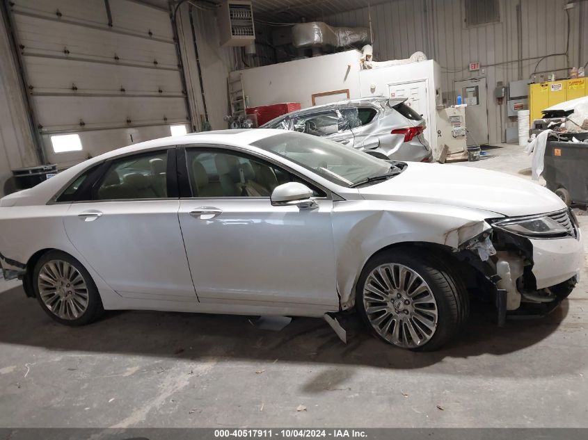 2014 Lincoln Mkz VIN: 3LN6L2G99ER835602 Lot: 40517911