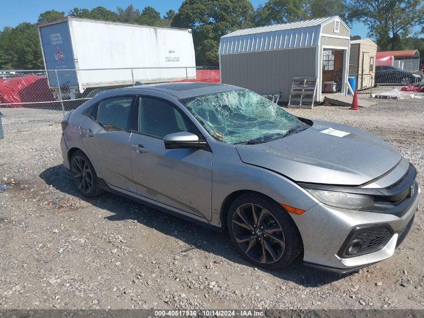 2018 Honda Civic Sport Touring VIN: SHHFK7H9XJU231604 Lot: 40517936