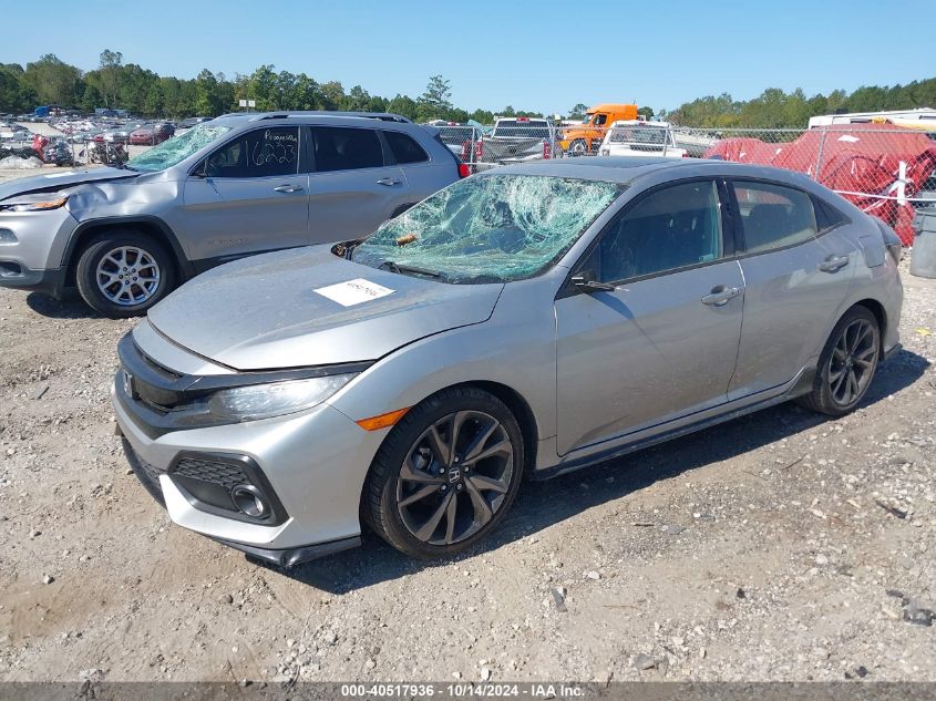 2018 Honda Civic Sport Touring VIN: SHHFK7H9XJU231604 Lot: 40517936