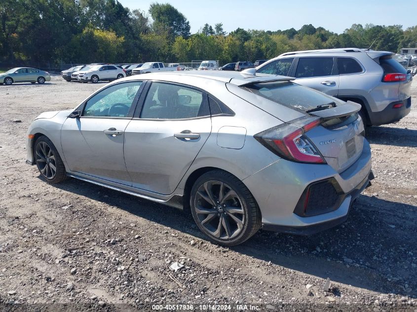 2018 Honda Civic Sport Touring VIN: SHHFK7H9XJU231604 Lot: 40517936