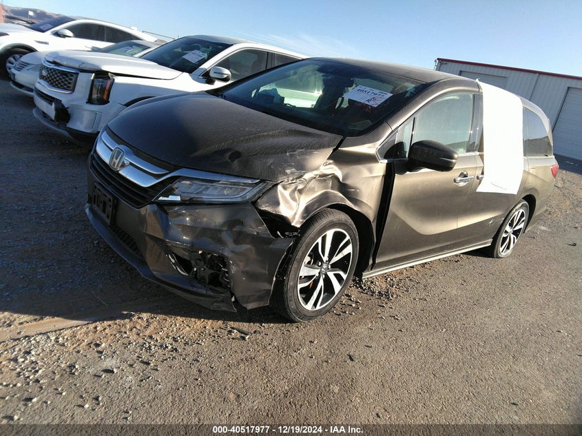 Vin: 5fnrl6h94jb075727, lot: 41006721, honda odyssey elite 20182