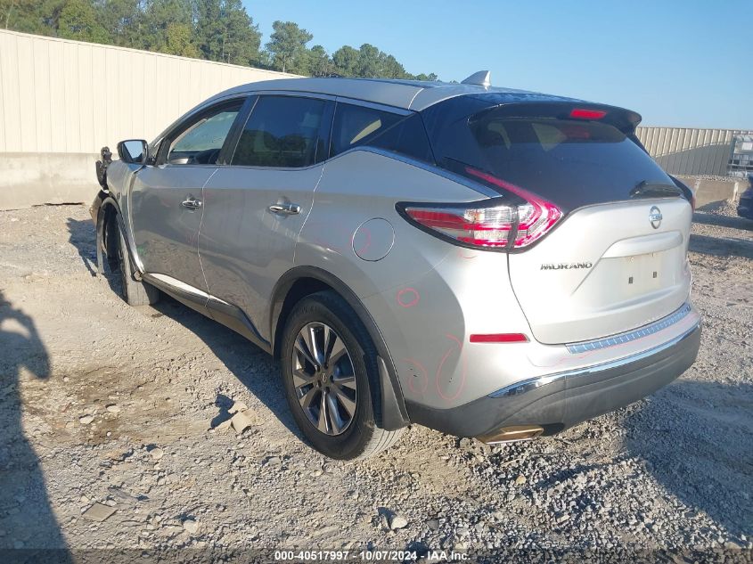 5N1AZ2MG6HN143378 2017 Nissan Murano S/Sl/Sv/Platinum